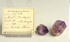 Foto von Quarz (Amethyst) (NHMW-MIN-Af946)